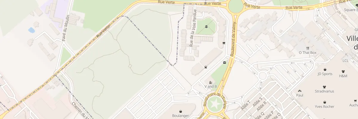 Plan du 34 Rue de la Voie Perdue à Villeneuve-d’Ascq