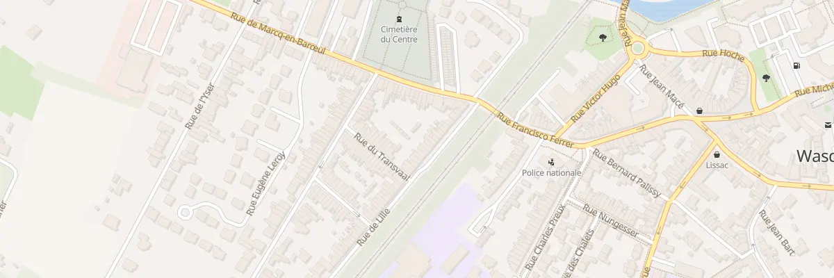 Plan du 24 Rue de Lille à Wasquehal