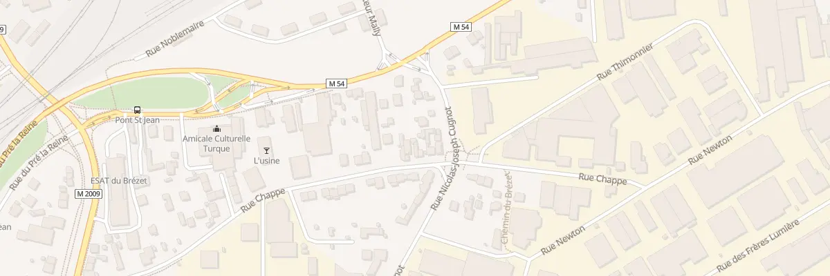 Plan du 57B Rue Chappe à Clermont-Ferrand
