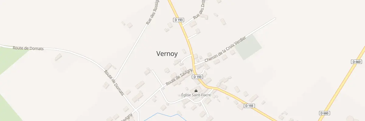 Plan du 3 Rte de Saint-Valérien à Vernoy