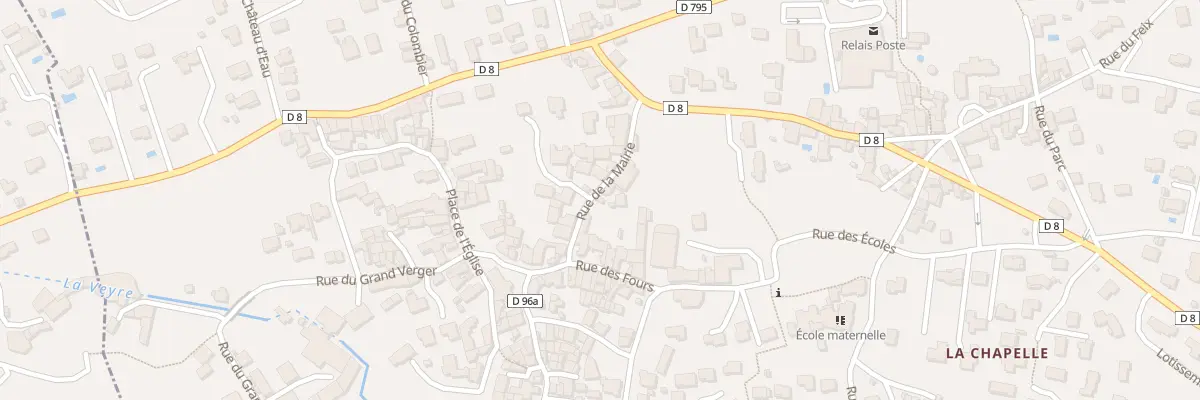 Plan du 4 Rue de la Mairie à Tallende
