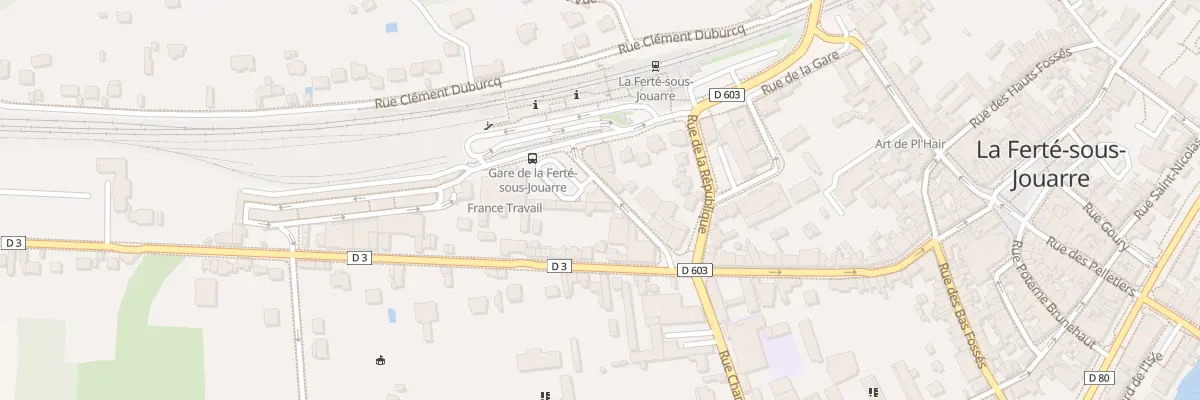 Plan du 12B Rue de la Gare à La Ferté-sous-Jouarre