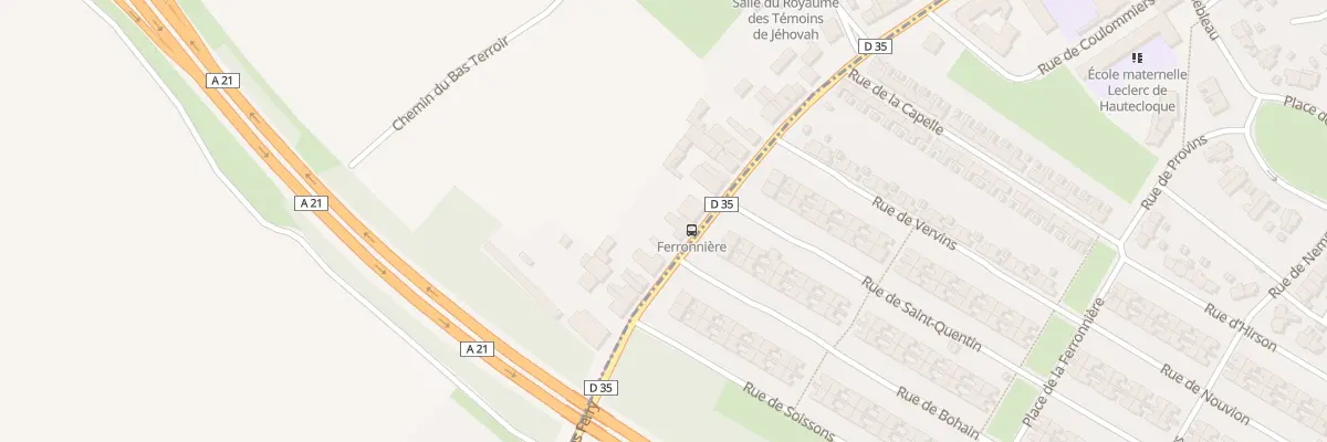 Plan du 537 Rue Jules Ferry à Waziers
