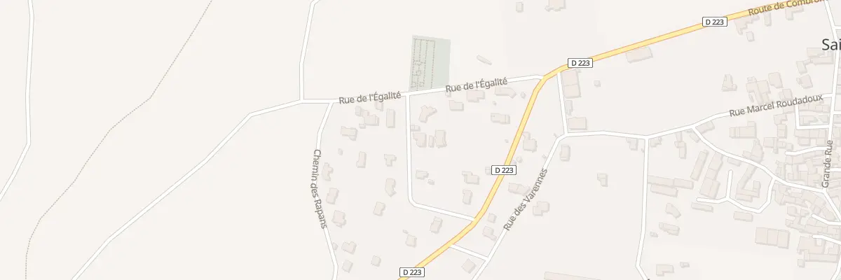 Plan du 8 Rue des Rediales à Saint-Myon