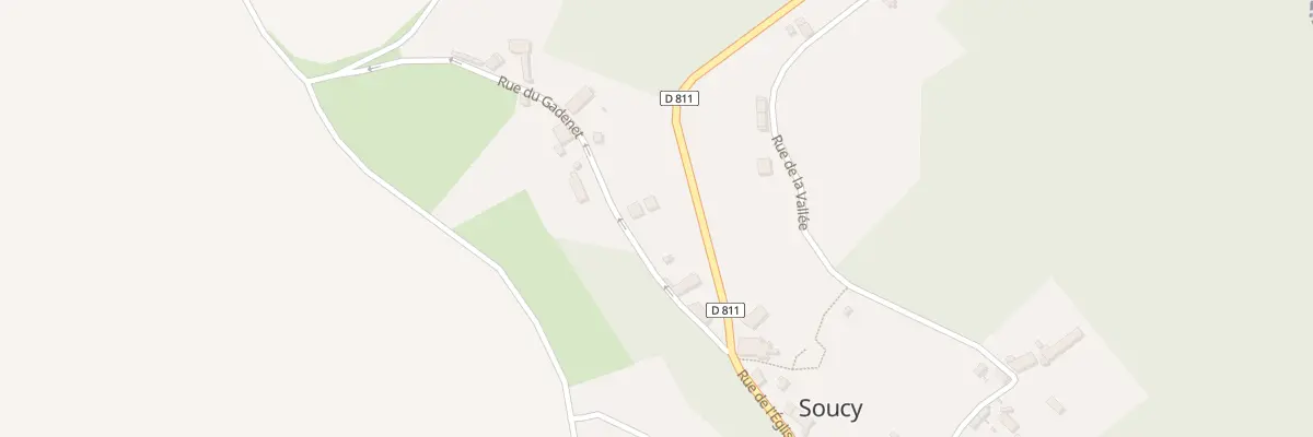 Plan du 3 Rue du Gadenet à Soucy