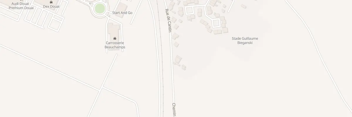 Plan du 33 Rue de Cantin à Dechy