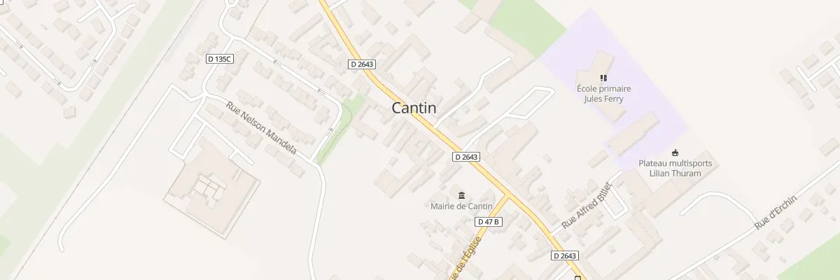 Plan du 32 Rue de Cambrai à Cantin