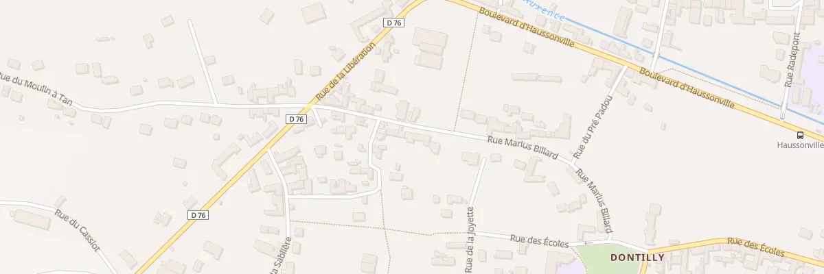 Plan du 14 Rue Marius Billard à Donnemarie-Dontilly