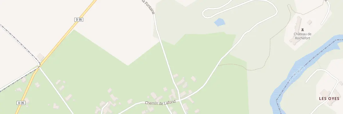 Plan du 6 Che de la Fontaine (Radurons) à Saint-Bonnet-de-Rochefort