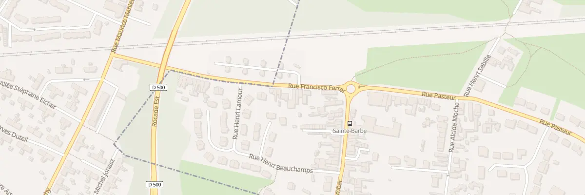 Plan du 11 Rue Francisco Ferrer à Dechy