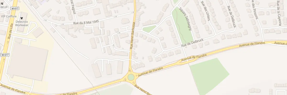 Plan du 97 Rue Henri Barbusse à Roncq