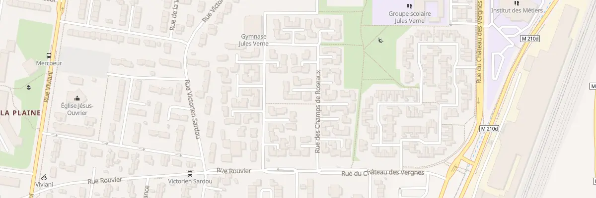 Plan du 46 Rue des Champs de Roseaux à Clermont-Ferrand