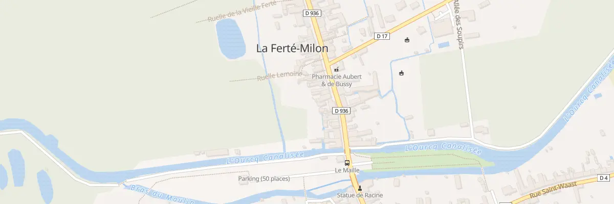 Plan du 1 Rue de la Chaussée à La Ferté-Milon