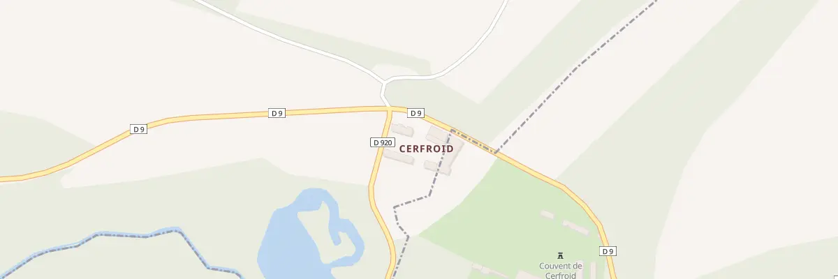 Plan du 5045 Cerfroid à Brumetz