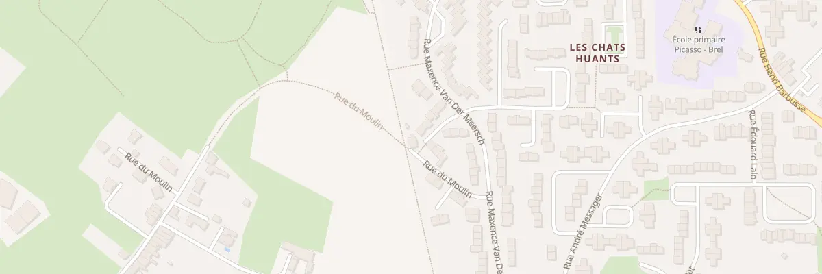 Plan du 173 Rue du Moulin à Roncq