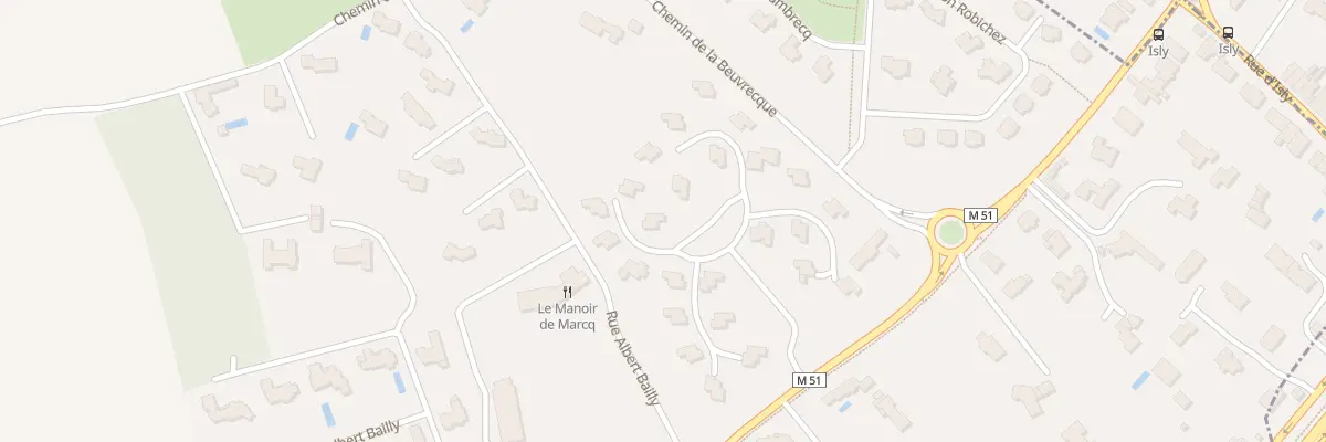 Plan du 12 All de la Champreuille à Marcq-en-Barœul