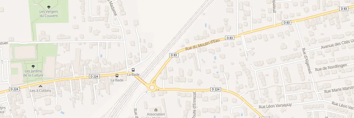 Plan du 5T Rue du Moulin d’Eau à Riom
