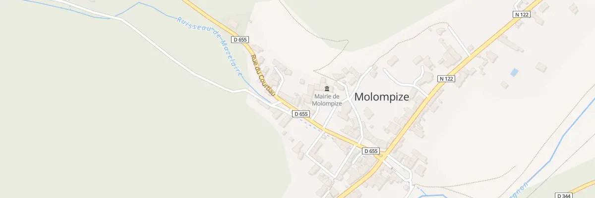 Plan du 4 Rue du Courtiau à Molompize
