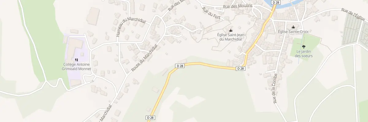 Plan du 9002 Rte de Clemensat à Champeix