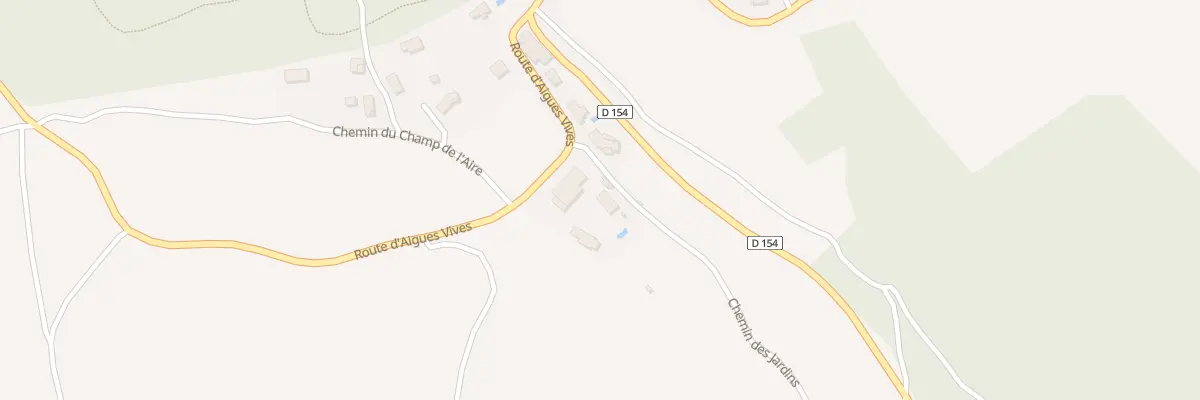 Plan du 9 Rte d’Aigues Vives à Cabrerolles