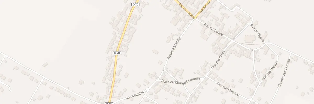 Plan du 10B Rue Mathias à Champigny
