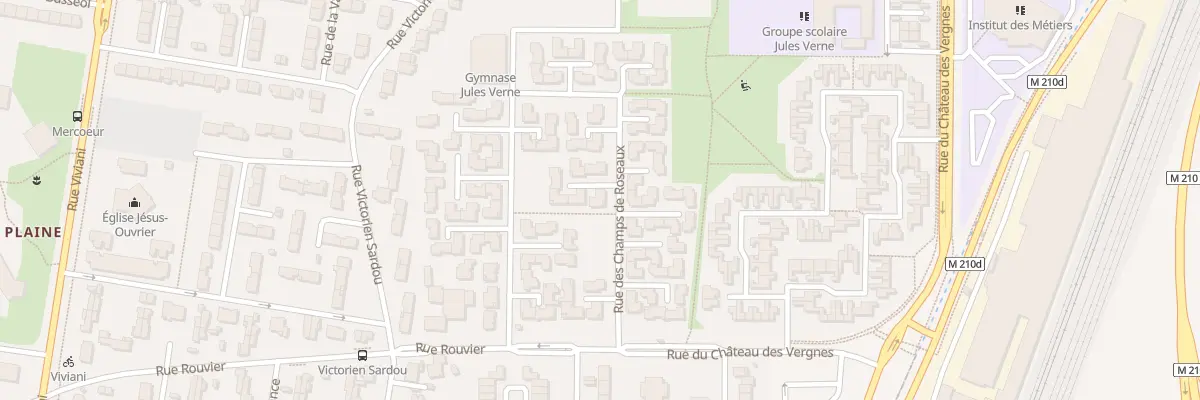 Plan du 48 Rue des Champs de Roseaux à Clermont-Ferrand