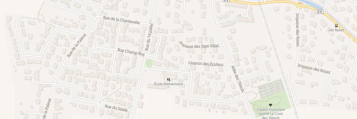 Plan du 1B Rue des Ecoles à Ménétrol