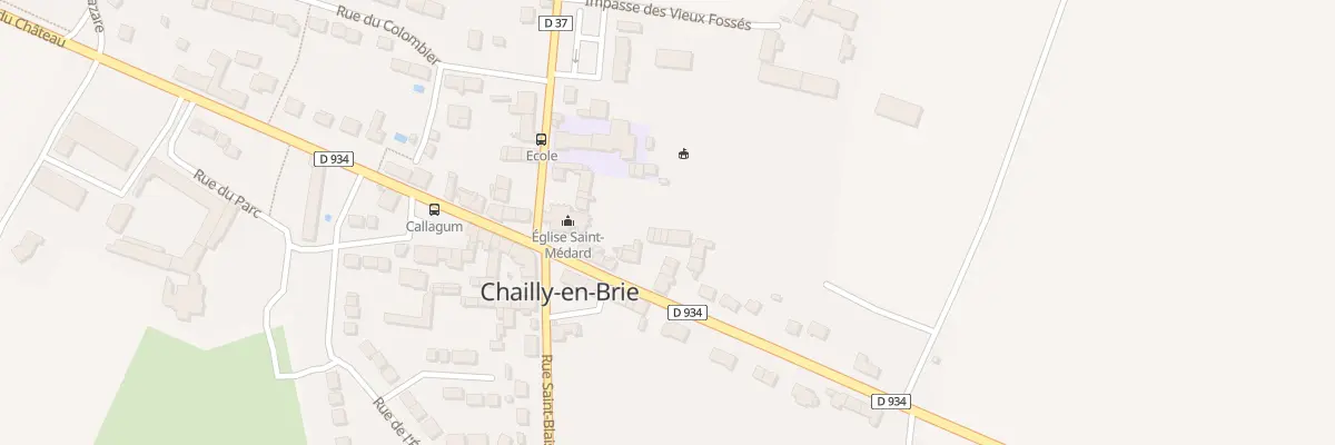 Plan du 11 Rue du Merisier à Chailly-en-Brie