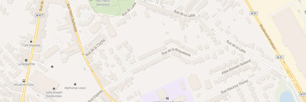 Plan du 30 Rue de la Briqueterie à Roncq