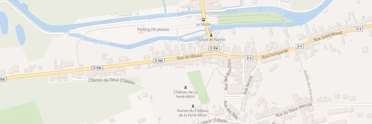 Plan du 21 Rue de Meaux à La Ferté-Milon