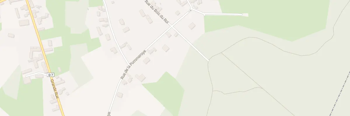 Plan du 12 Rue de la Pommeroye à Guivry
