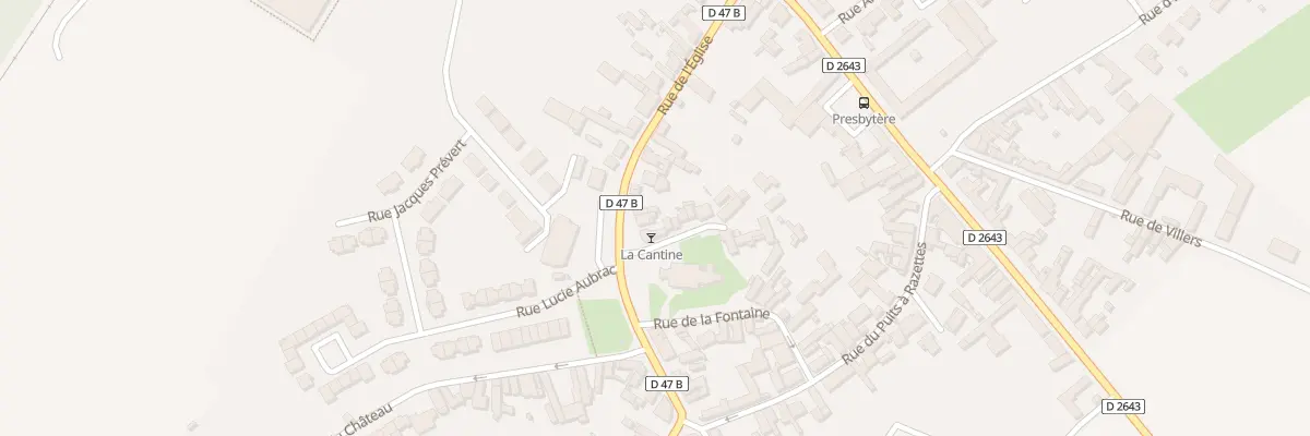 Plan du 21 Rue de l’Eglise à Cantin