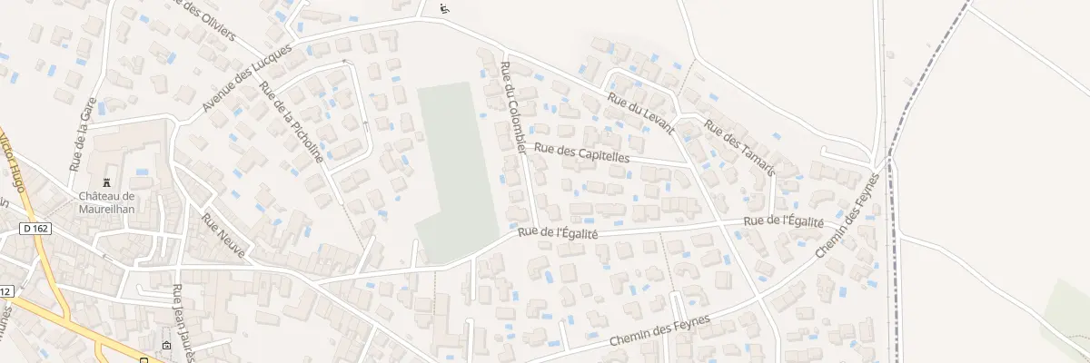 Plan du 4 Rue Le Colombier à Maureilhan