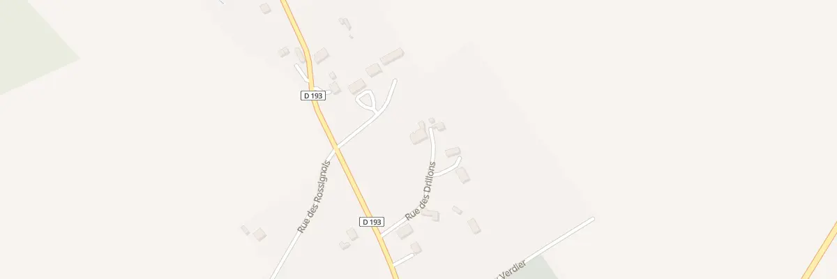 Plan du 5 Rue des Drillons à Vernoy