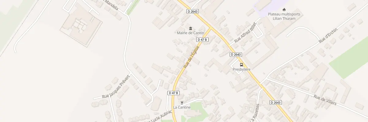 Plan du 24 Rue de l’Eglise à Cantin