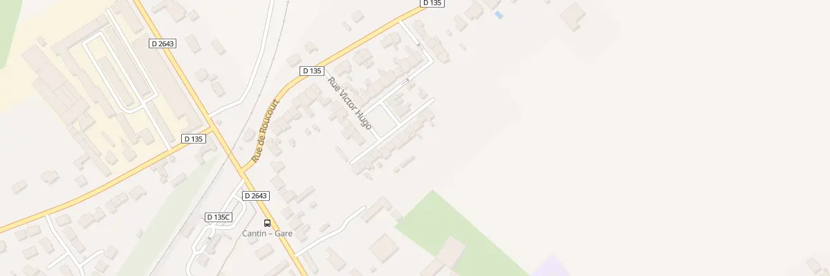 Plan du 32 Rue Victor Hugo à Cantin