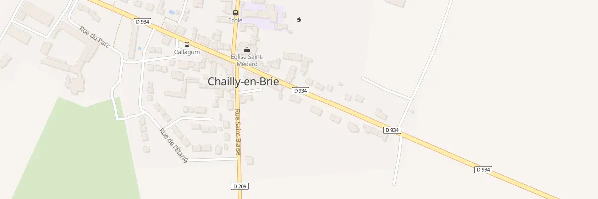 Plan du 10B Rue du Merisier à Chailly-en-Brie