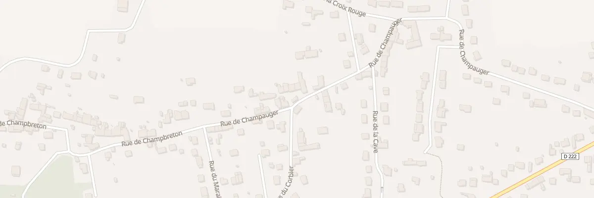 Plan du 50 Rue de Champauger à Boissy-le-Châtel