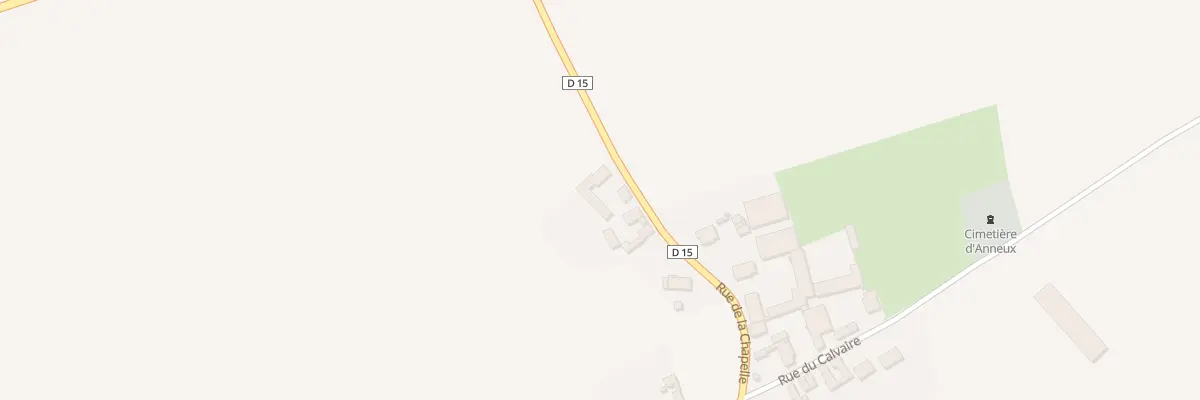 Plan du 2B Rue de la Chapelle à Anneux