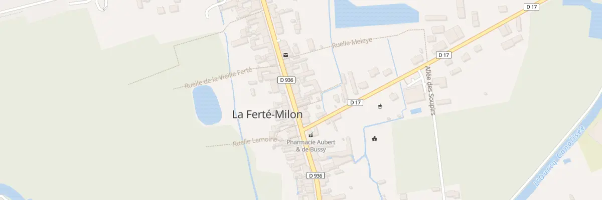 Plan du 14 Rue de la Chaussée à La Ferté-Milon