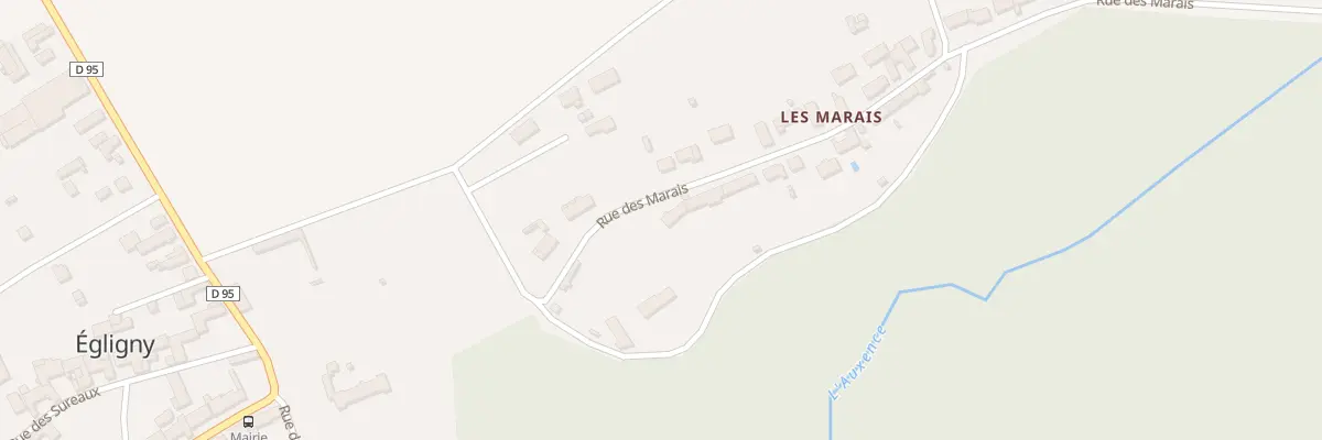 Plan du 4 Rue des Marais à Égligny