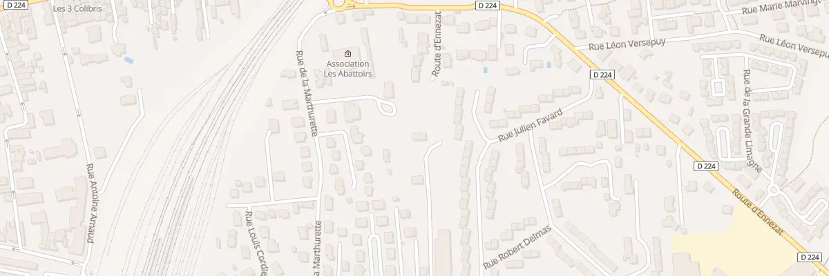 Plan du 18B Rue des Dagneaux à Riom