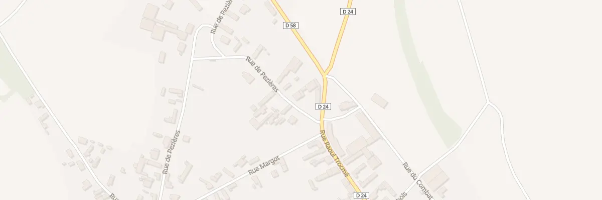Plan du 2 Rue de Pezieres à Épehy