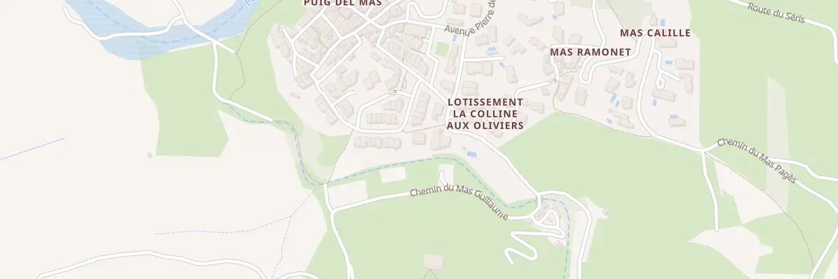 Plan du 9001 Le Puig Del Mas à Banyuls-sur-Mer