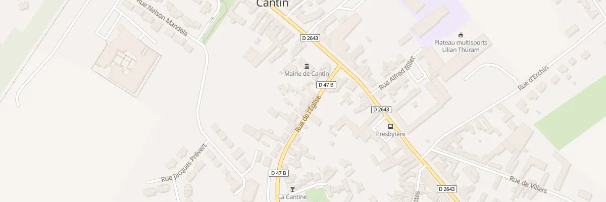 Plan du 10 Rue de l’Eglise à Cantin