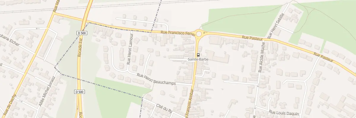 Plan du 25D Rue Francois Ambar à Dechy