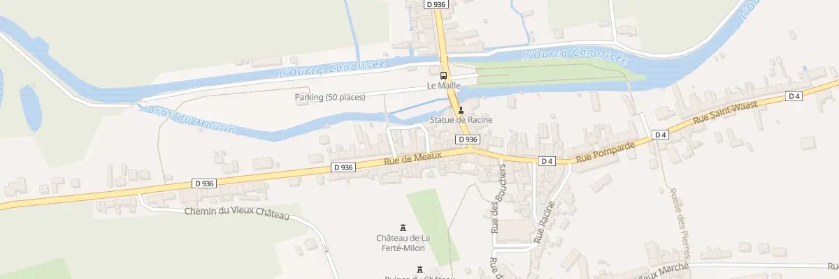 Plan du 6 Rue de Meaux à La Ferté-Milon