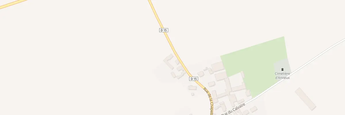 Plan du 2 Rue de la Chapelle à Anneux