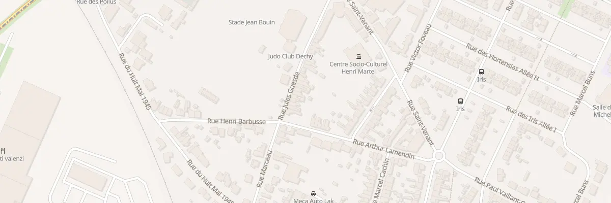 Plan du 57 Rue Jules Guesde à Dechy