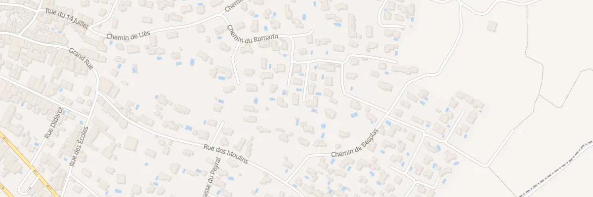 Plan du 2B Imp des Cistes à Salles-d’Aude